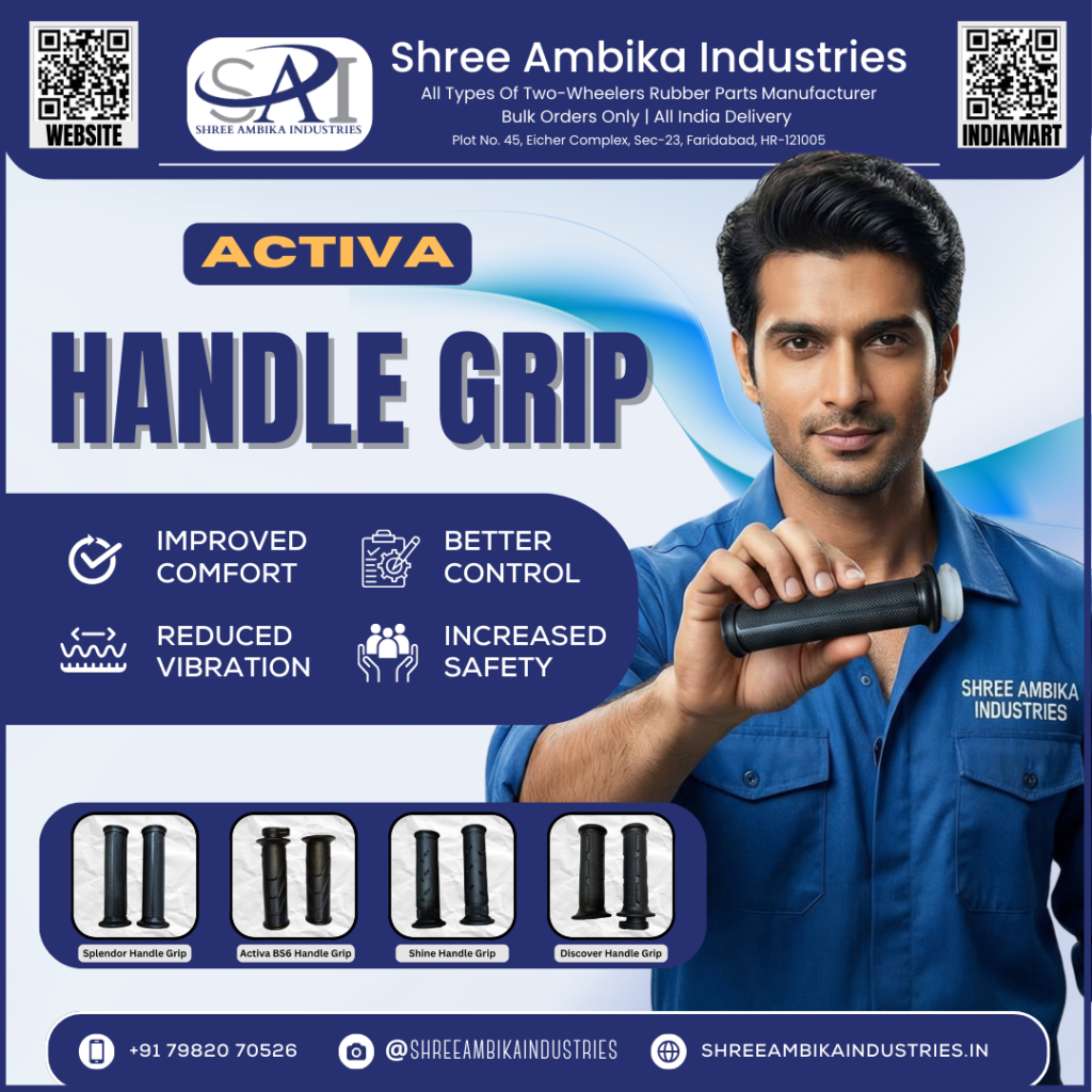 Two Wheeler Handle Grip for Activa, Splendor, Shine and Discover – Shree Ambika Industries