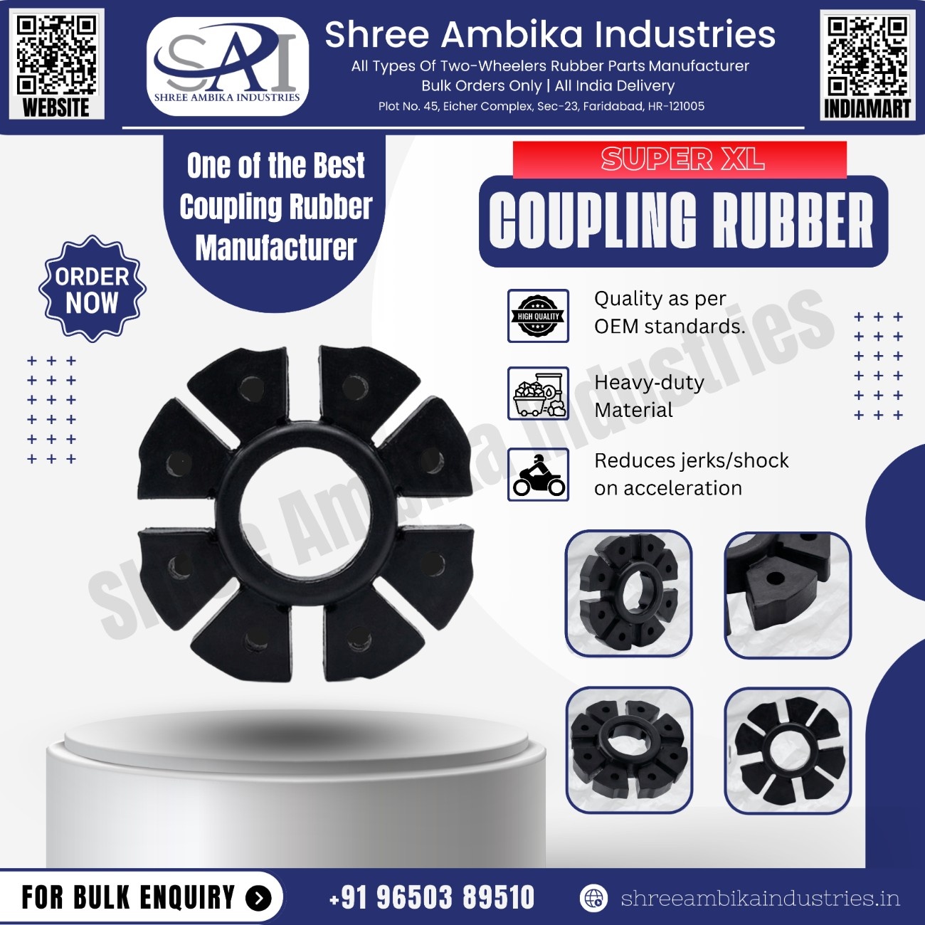 Super Xl Coupling Rubber